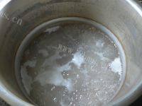 美味的青菜咸肉大米粥做法图解3)