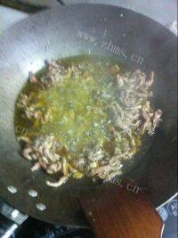 家常菜高笋炒肉丝做法图解4)