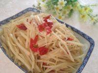 家常菜酸辣土豆丝