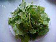 小白菜炖豆腐做法图解1)