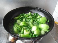 家常菜白灼油菜做法图解6)