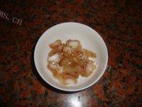 家常菜花菜炒腊肉做法图解4)