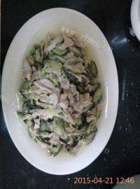 茄子肉片