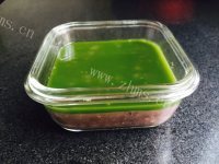 美味红豆抹茶羊羹做法图解7)