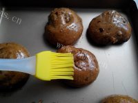 自制红糖红枣核桃面包