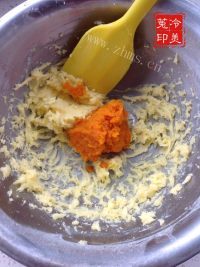 自制南瓜饼干做法图解12)