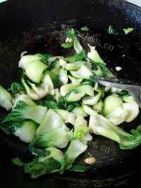 简单版蒜香油菜做法图解6)
