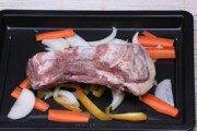 美味的香酥烤羊排做法图解3)