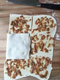 自制肉馅饼做法图解11)