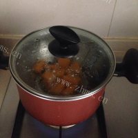 自制南瓜布丁做法图解2)