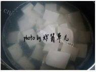 美味的青菜豆腐汤做法图解3)