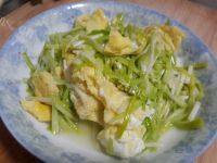 自制蒜黄炒鸡蛋
