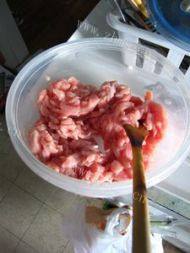 妈妈做榨菜炒肉丝做法图解1)
