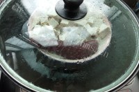 甜美的香芋紫薯泥做法图解3)