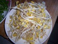 简单版豆芽炒韭菜做法图解1)