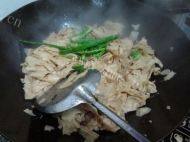 家常菜清炒豆皮
