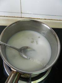 自制椰奶芋圆做法图解12)