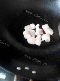 家常菜荷兰豆炒香肠做法图解3)