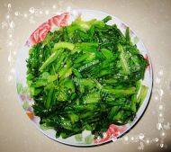 美味的豆豉油麦菜做法图解5)