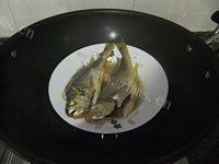 美味的清蒸小黄花鱼