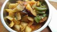 家常菜土豆烧茄子