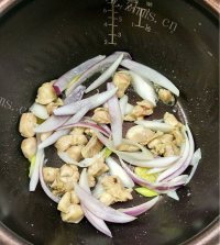 鸡肉盖浇饭做法图解5)