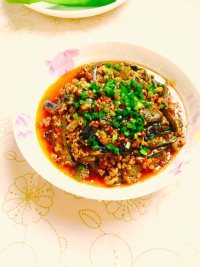 芳香四溢的肉末茄子做法图解9)