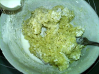 瘦身土豆山药鸡蛋饼做法图解6)