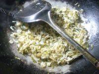 「自制」雪菜炒白虾米做法图解7)