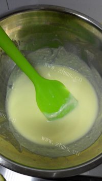 自制芒果冰淇淋做法图解5)