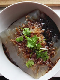 美味的石花菜凉粉