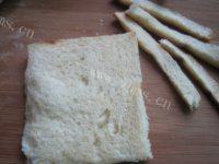 自己做的吐司香蕉卷做法图解1)