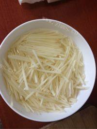 #DIY#酸辣土豆丝做法图解1)