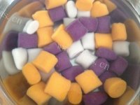 美味的自制芋圆红豆汤做法图解10)