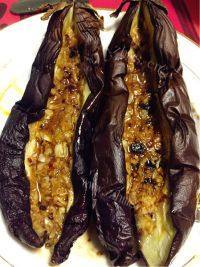 美味的豆豉蒜蓉香烤茄子做法图解7)