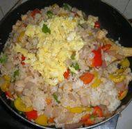 家常菜鸡丁炒饭做法图解13)