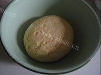 自己做的玉米发面饼做法图解3)
