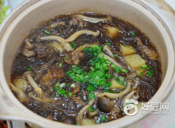 牛肉粉丝煲
