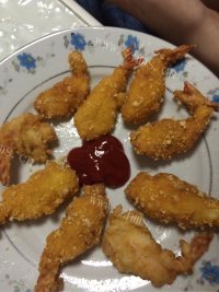 美味的芙蓉虾