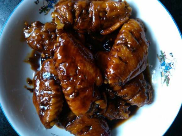 色香味俱全的可乐鸡翅