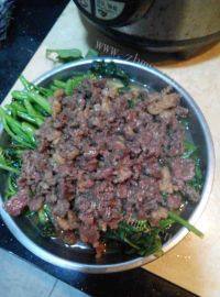 家常菜芥蓝牛肉