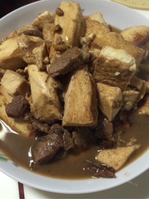珍馐美味的红烧豆腐