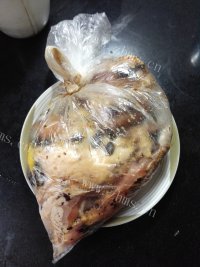 美味的腐乳豆豉蒸鸡做法图解9)