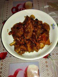 豆豉焖鸭腿（电饭锅版）做法图解3)