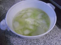 家常菜香菇白菜片做法图解5)