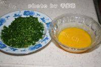 绿色食物之韭菜炒蛋做法图解1)