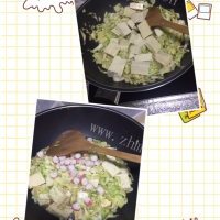 白菜炖豆腐的做法图解九
