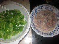 秀色的青椒炒肉片做法图解1)
