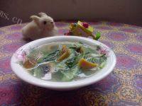 家常菜青瓜皮蛋汤