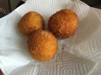 美味的翡翠芋虾球做法图解12)